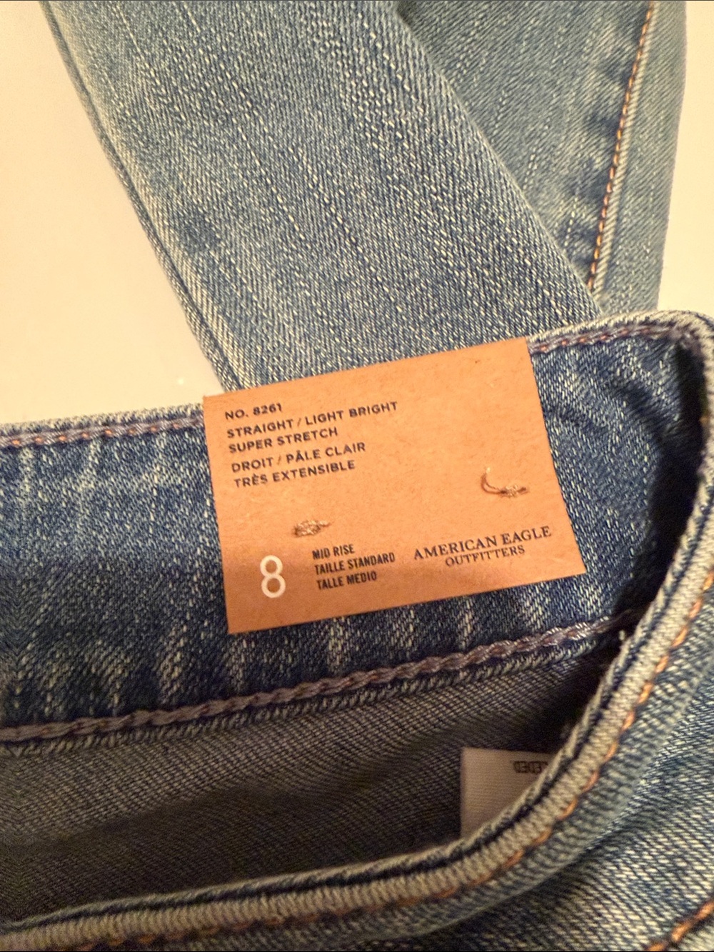 NWT  A& E Women’s  Light Blue Stretch Slim Jeans - Picture 6 of 8